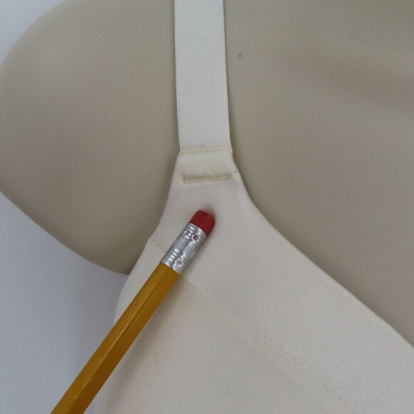 Maidenform 42B 09436 Everyday Full Coverage Cushioned Underwire Bra Ivory White - Picture 3 of 15